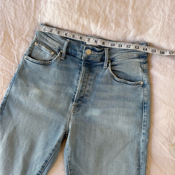 Mother Denim High Waisted Hiker Hover in Innerspace Size 29 LIKE NEW - Picture 8 of 14